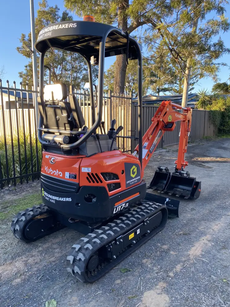 Groundbreakers Kubota U17-3 excavator